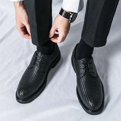 Richelieu Cuir Homme Élégant et Confortable