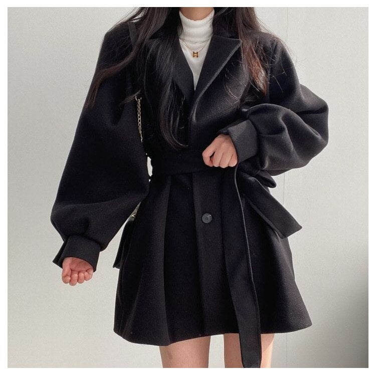 Manteau Laine Chic Hiver