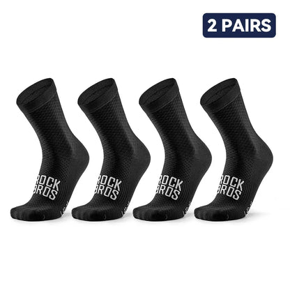 Lot Chaussettes Cyclisme Homme Respirantes Coupe Ajustée
