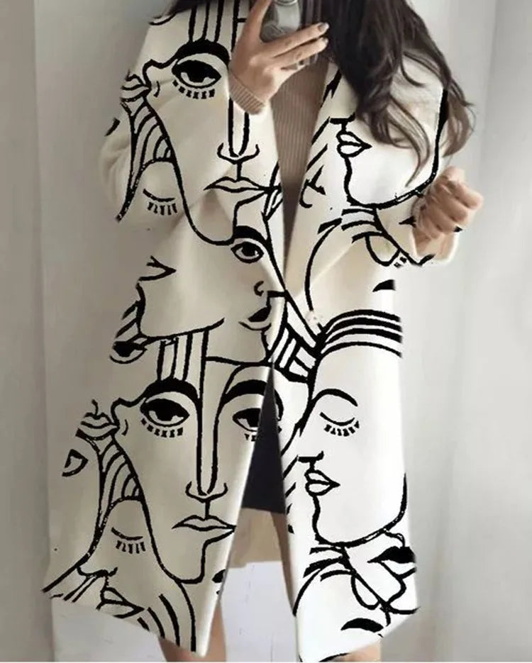 Manteau femme hiver carreaux chaud et tendance