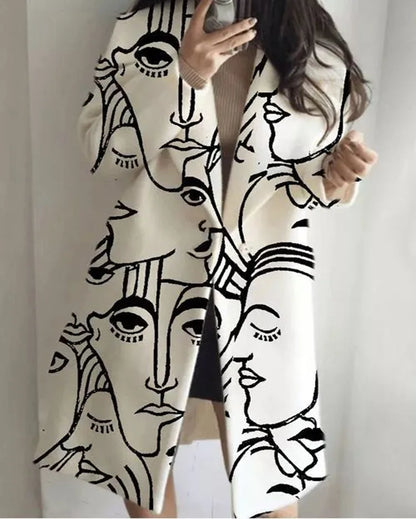 Manteau femme hiver carreaux chaud et tendance