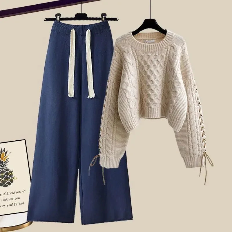 Costume Hiver Femme 2 Pièces Élégant