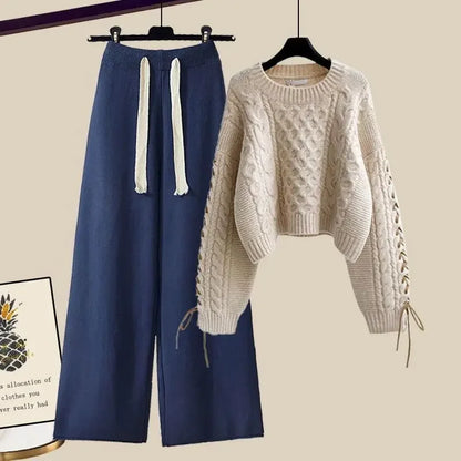 Costume Hiver Femme 2 Pièces Élégant