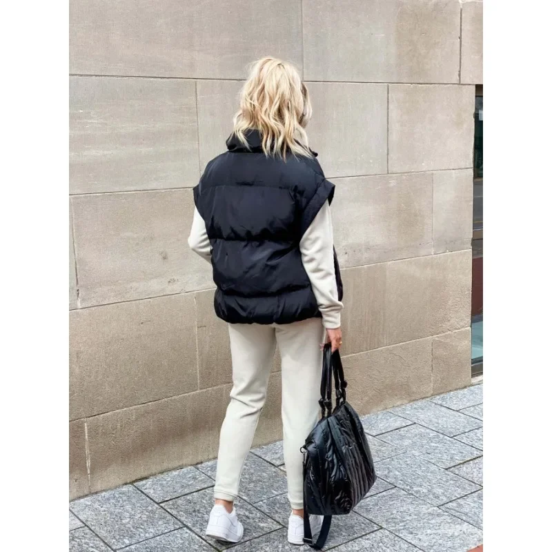 Gilet Matelassé Tendance Pour Femme | Sans Manches