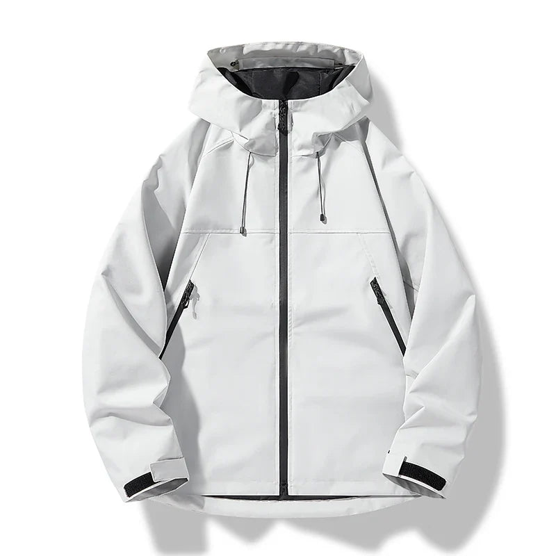 Veste Imperméable Homme Ventée avec Capuche - BerlinGlamour