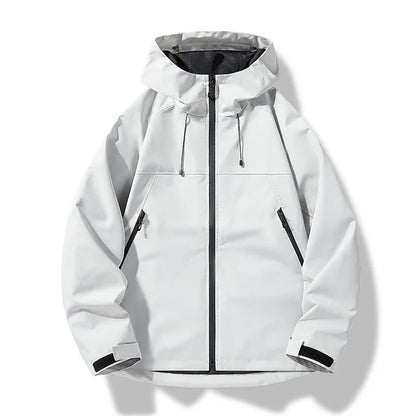 Veste Imperméable Homme Ventée avec Capuche - BerlinGlamour