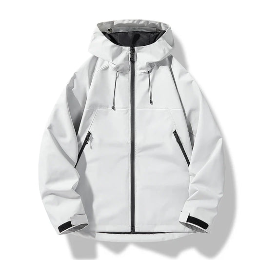 Veste Imperméable Homme Ventée avec Capuche - BerlinGlamour