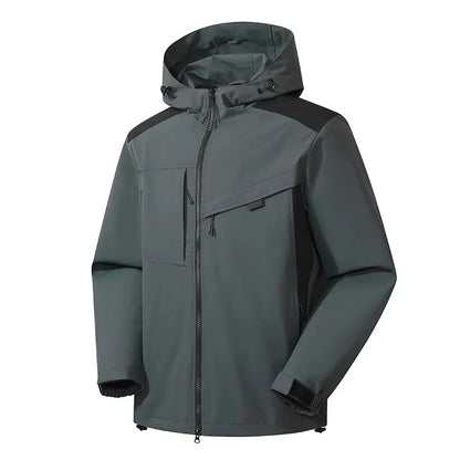 Veste de ski Homme Imperméable Capuche Confortable Coupe Casual
