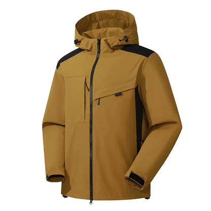 Veste de ski Homme Imperméable Capuche Confortable Coupe Casual