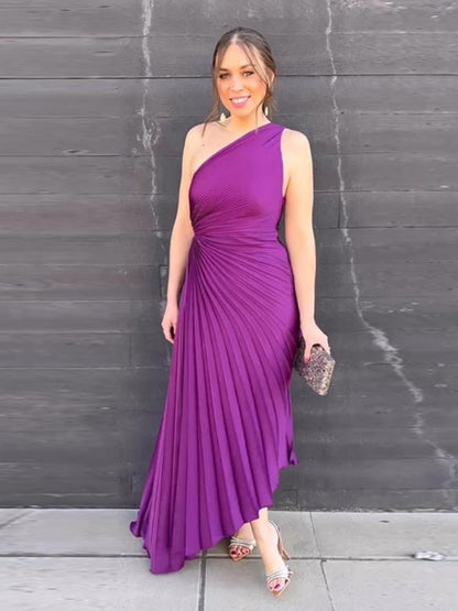 Variant image for Regina™ – Robe Femme Longue en Satin Élégant pour Soirées Spéciales-57