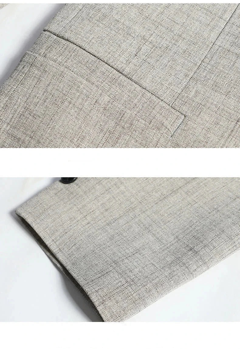 Blazer Homme Élégant Noir