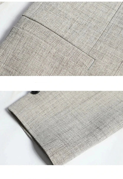 Blazer Homme Élégant Noir