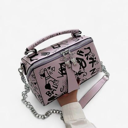 Sac à Main Femme Élégant avec Bretelles Adjustables et Poches Fermées