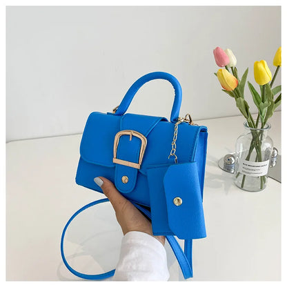 Sac à main cuir verni avec pochette intérieure