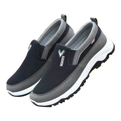 Baskets homme marine décontractées et confortables