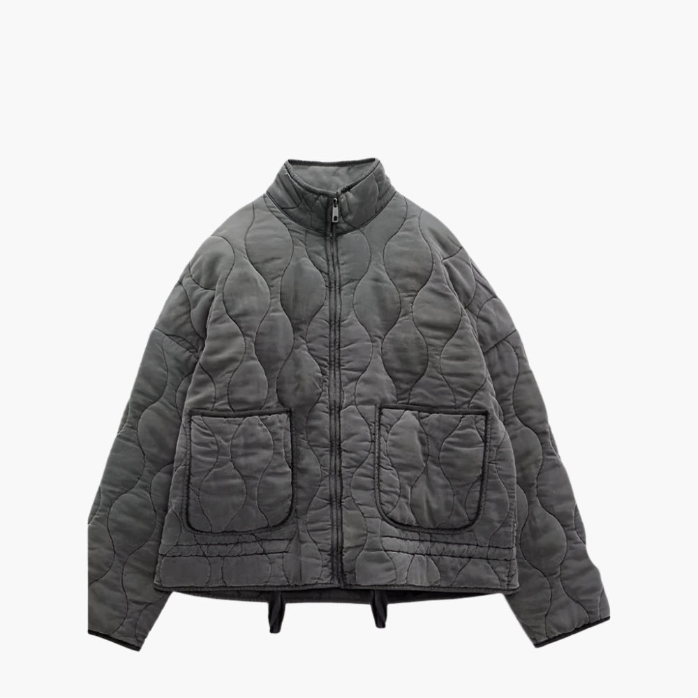 Veste Puffer Courte et Chaude pour Femme
