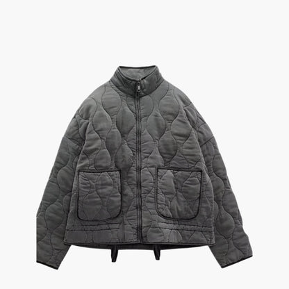 Veste Puffer Courte et Chaude pour Femme