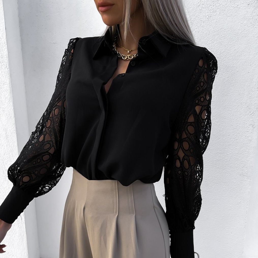 Blouse Décontractée Femme Style Casual