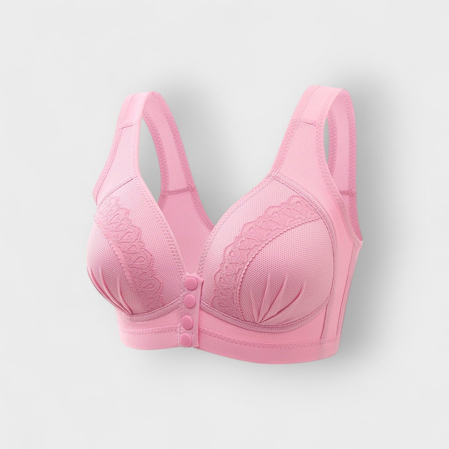 Soutien-gorge Femme Coton Confort Fermeture Avant Maintien Naturel