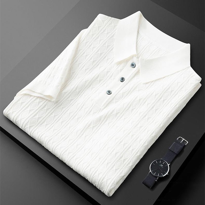 Chemise Polo Coton Haut de Gamme Homme