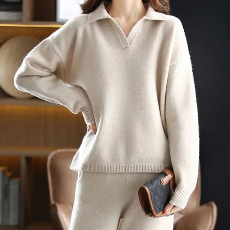 Ensemble Décontracté Femme Polo et Pantalon