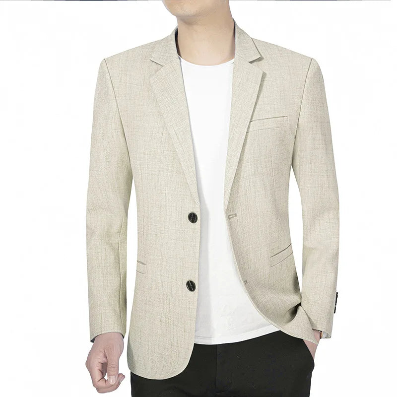 Blazer Homme Élégant Noir