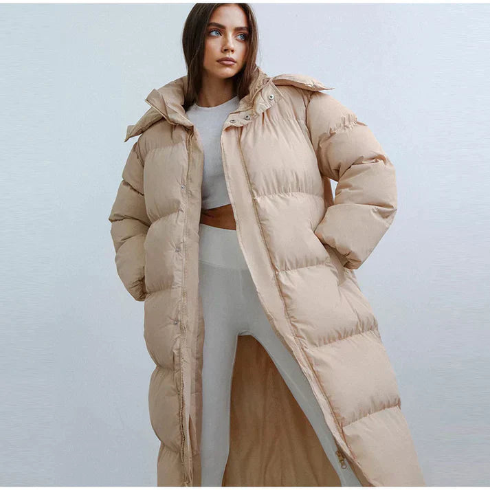 Parka Femme Longue Capuche Imperméable