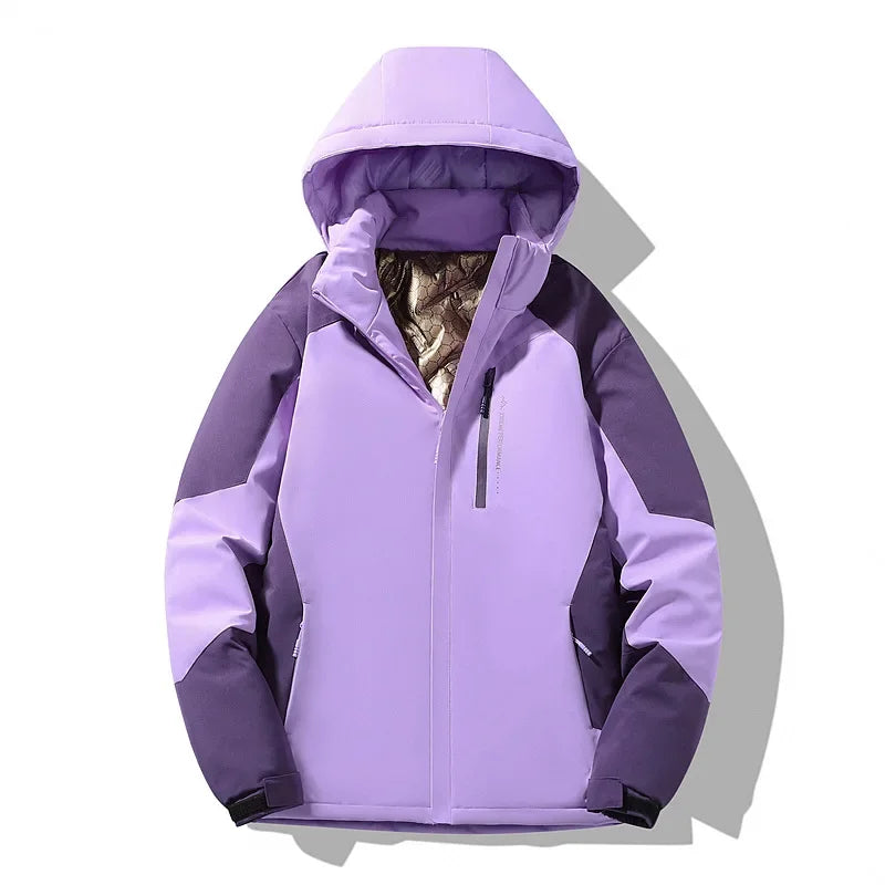 Veste Ski Femme Color Block Hiver - BerlinGlamour