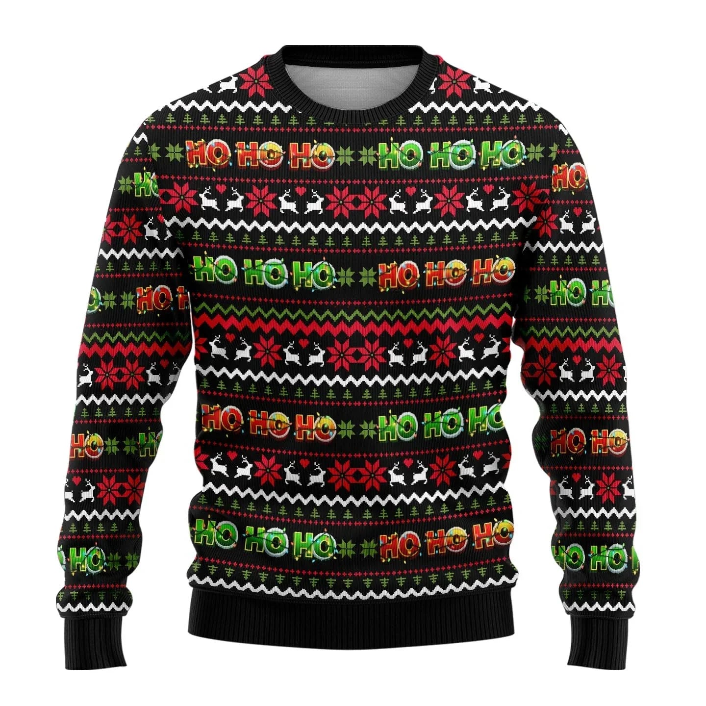 Pull Noël Homme avec Impressions de Bonhomme de Neige