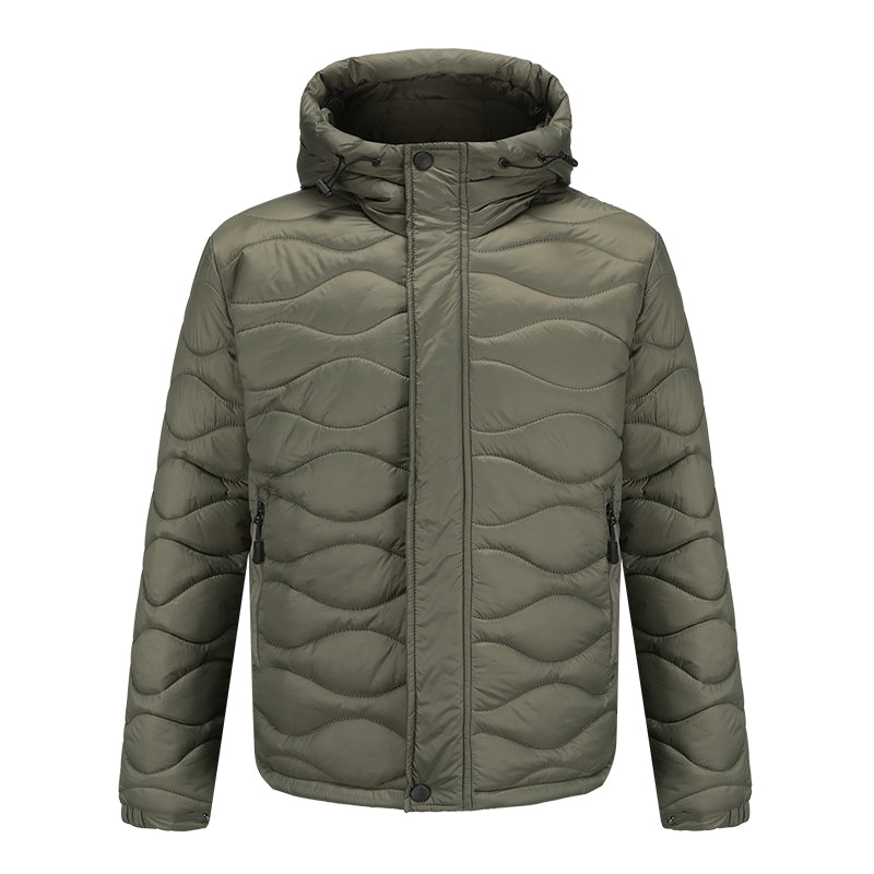 Doudoune Hiver Homme Manches Longues et Imperméable