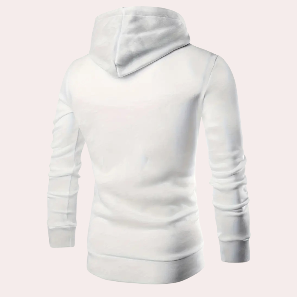 LITHANY - Pull à Capuche Classique pour Hommes
