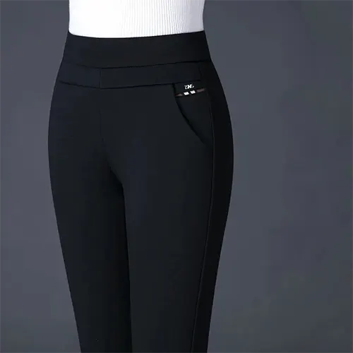 Pantalon Femme Élégant Taille Élastique - PanierRoyale