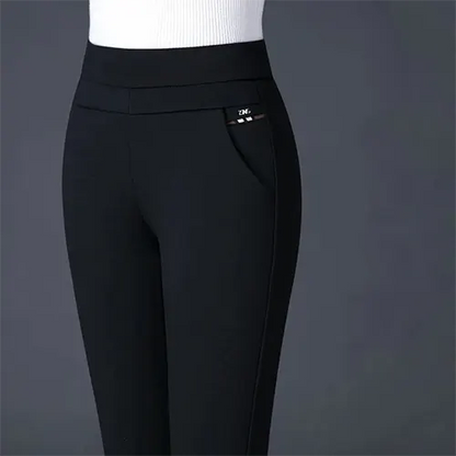 Pantalon Femme Élégant Taille Élastique - PanierRoyale