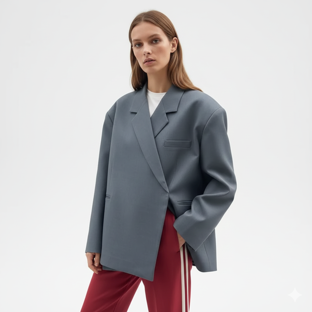 Veste Blazer Féminine Grande Taille - Élégante et Confortable pour Dames - PanierRoyale