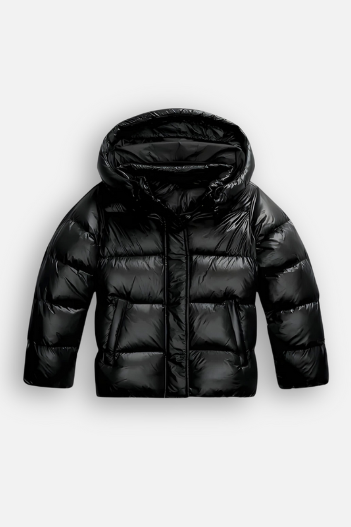 Parka Homme Hiver Matelassé Noir Étanche - PanierRoyale