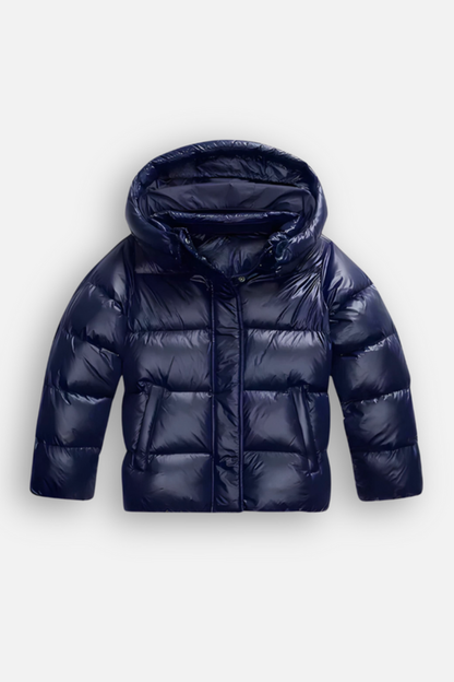 Parka Homme Hiver Matelassé Noir Étanche