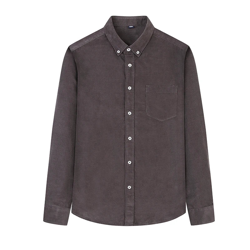 Chemise Homme Rayée Marine Classique et Confortable