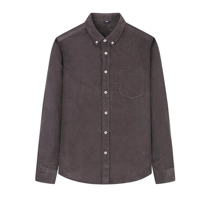 Chemise Homme Rayée Marine Classique et Confortable
