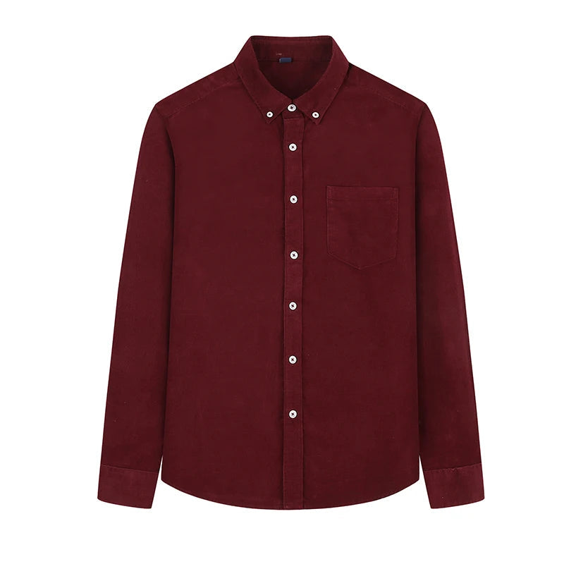 Chemise Homme Rayée Marine Classique et Confortable