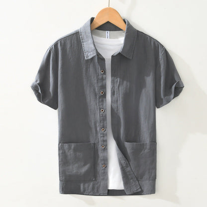 Chemise Homme Coton Respirant pour Été