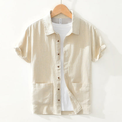 Chemise Homme Coton Respirant pour Été
