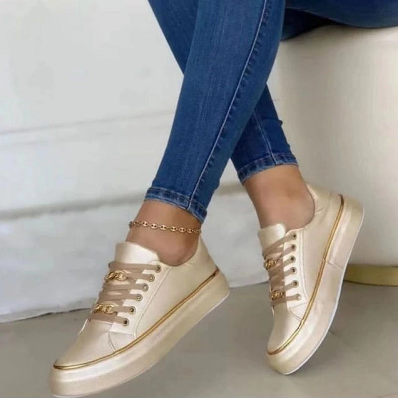 Baskets Femmes Confort pour Everydays avec Talons Plats