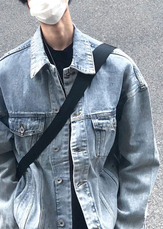 Vestes denim classiques pour hommes, printemps - EasyApparels