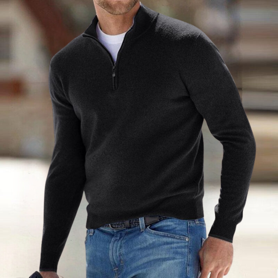 Pull Homme Sport Chaud et Léger en Coton