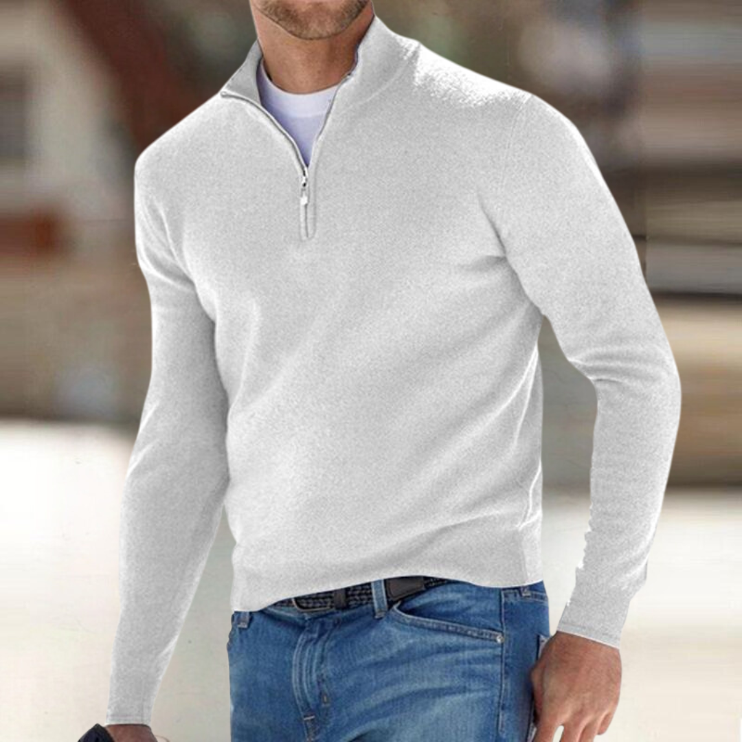 Pull Homme Sport Chaud et Léger en Coton