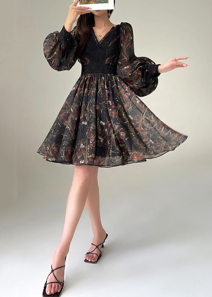 Robe élégante légère en dentelle pour femme printemps - EasyApparels