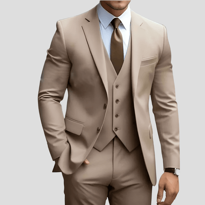 Costume Homme 3 Pièces Classique pour Bureau