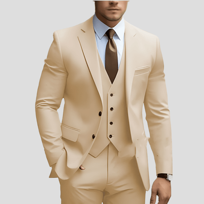 Costume Homme 3 Pièces Classique pour Bureau