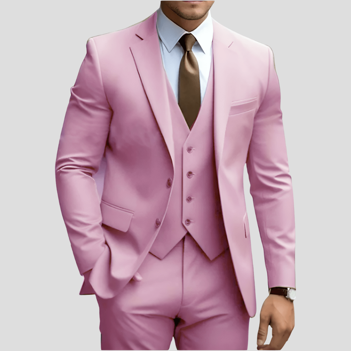 Costume Homme 3 Pièces Classique pour Bureau