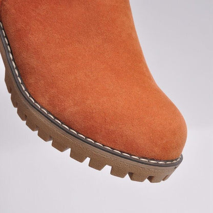 SnowLuxe™ – Bottes de neige chaudes en fourrure d’hiver